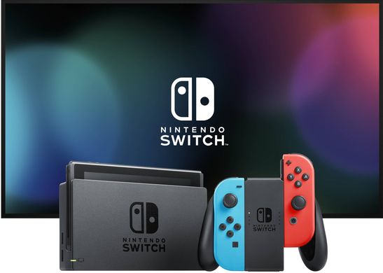 Игровая консоль Nintendo Switch Neon Blue/Red (45496453596)