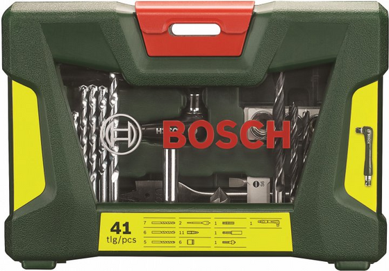 Набір свердел і біт Bosch V-Line 41 штук (2607017316)