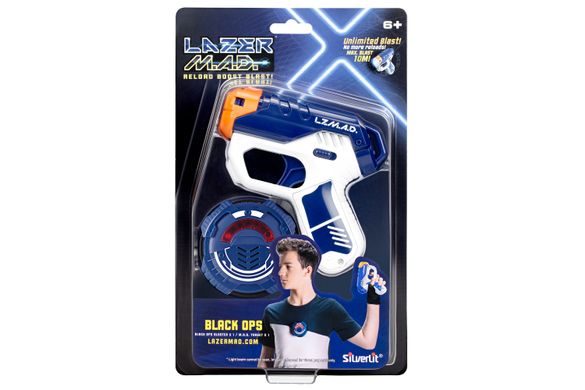 Игрушечное оружие Silverlit Lazer M.A.D. Black Ops LM-86861