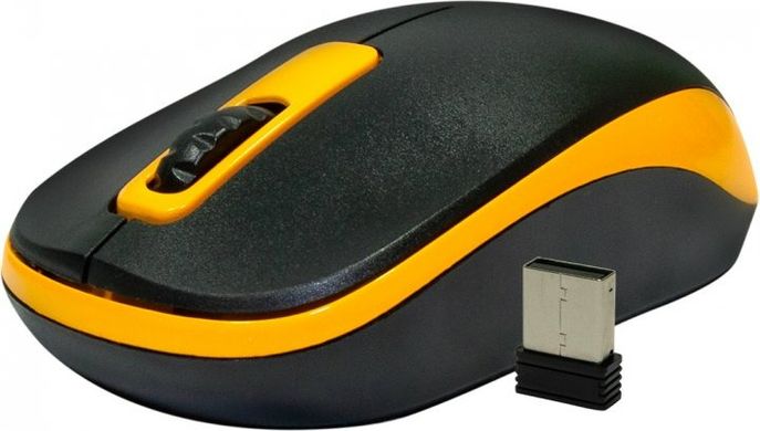 Мышь Frime FWMO-220ВY Wireless Black/Yellow USB