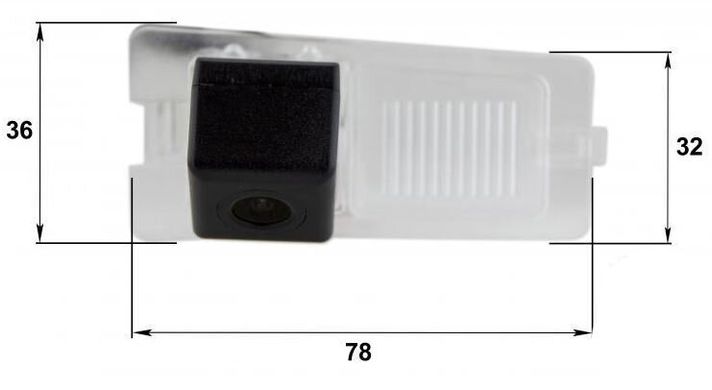 Камера заднього виду Falcon SC105HCCD