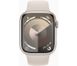 Apple Watch Series 9 GPS 45mm Starlight Aluminium Case with Starlight Sport Band S/M (MR963QP/A)