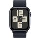 Apple Watch SE 2 GPS + Cellular 44mm Midnight Aluminum Case w. Midnight Sport Loop (MRHA3)