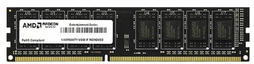 Оперативна пам'ять AMD DDR3 1600 8GB 1.35/1.5V (R538G1601U2SL-U)