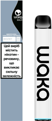 Одноразова електронна сигарета WAKA SOLO 1800 5.5 мл 5% Violet (Чорниця)