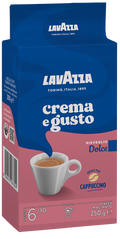 Мелена кава Lavazza Crema E Gusto Dolce мелений 250 г (8000070037304)