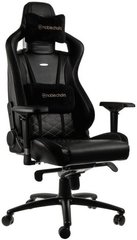 Комп'ютерне крісло для геймера Noblechairs Epic PU leather black/gold (NBL-PU-GOL-002)