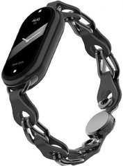 Ремінець ArmorStandart Chain Wristband для Xiaomi Mi Band 8 Black (ARM69921)