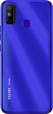 Смартфон TECNO Spark 6 Go (KE5j) 3/64GB Aqua Blue (4895180762918)