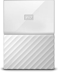 Зовнішній жорсткий диск WD My Passport 2TB WDBS4B0020BWT-WESN 2.5" USB 3.0 External White