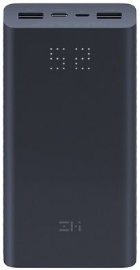 Универсальная мобильная батарея Xiaomi ZMI Power Bank Aura Type-C 20000 mAh 27W PD Black (QB822)