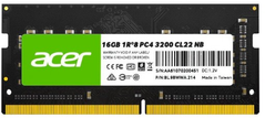 Оперативна пам'ять Acer 16 GB SO-DIMM DDR4 3200 MHz SD100 (BL.9BWWA.214)