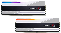 Оперативна пам’ять G.SKILL Trident Z5 RGB DDR5 Metallic Silver 2x16GB (F5-6800J3445G16GX2-TZ5RS)