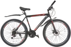 Велосипед Spark Forester 26-ST-20-ZV-D чорний з червоним (148481)