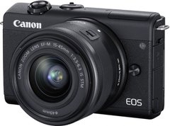 Фотоапарат Canon EOS M200 15-45mm IS STM Kit Black (3699C027)