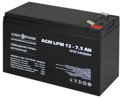 Аккумуляторная батарея LogicPower 12V 7.5AH (LPM 12 - 7,5 AH)