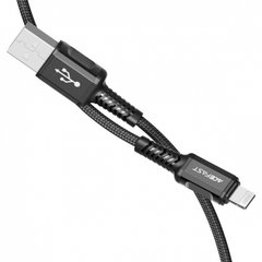 Кабель Acefast C1-02 USB to iP 2.4A Gray (AFC1-02G)