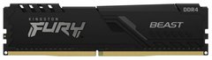 Оперативна пам'ять Kingston FURY 16 GB DDR4 3200 MHz Beast Black (KF432C16BB/16)