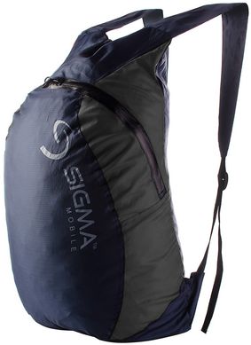 Рюкзак компактний Sigma mobile, синьо-сірий