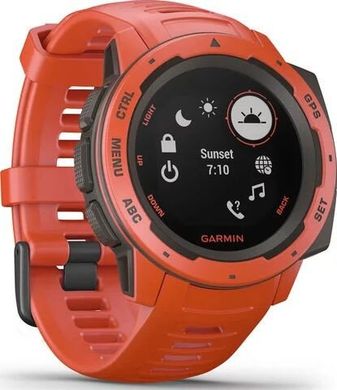 Смарт-часы Garmin Instinct Flame Red (010-02064-02 / 30)