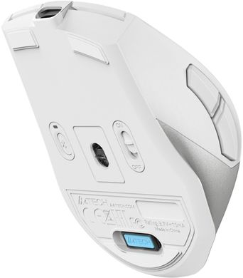 Миша A4Tech Fstyler FB45CS Air Wireless Silver White