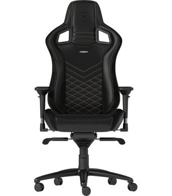 Комп'ютерне крісло для геймера Noblechairs Epic PU leather black/gold (NBL-PU-GOL-002)