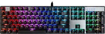 Клавиатура Motospeed CK104 Outemu Blue RGB (mtck104cmb) Silver