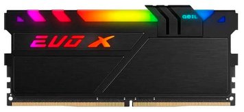Оперативная память Geil 8 GB DDR4 3200 MHz Evo X II Black (GEXSB48GB3200C16ASC)