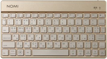 Портативна клавіатура Nomi KBB-302 Gold