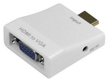 Адаптер-перехідник Intracom Manhattan HDMI M - VGA F (з аудіо інтерфейсом) RTL (B00230)