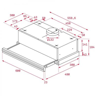 Вытяжка Teka CNL 6415 BK (40436812)