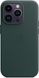 Чохол Apple для iPhone 14 Pro Leather Case with MagSafe Forest Green (MPPH3ZE/A)