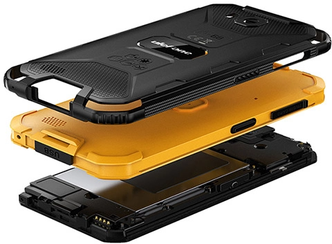 Смартфон Ulefone Armor X6 Pro 4/32GB Black-Orange (6937748734734)
