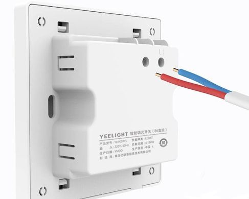 Розумний вимикач Yeelight Smart Bluetooth Dimmer Wall Light Switch Remote Control (YLKG07YL)