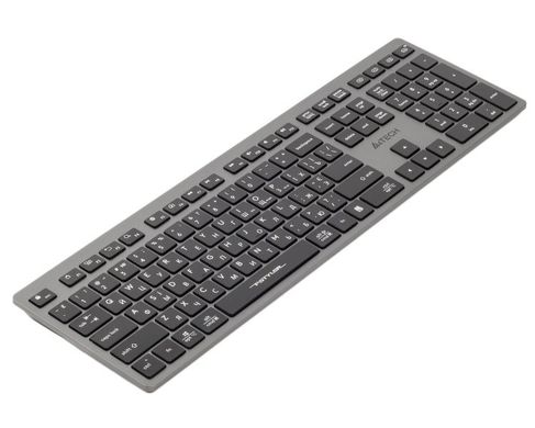 Клавіатура A4-Tech Fstyler FBX50C бездротовa Grey