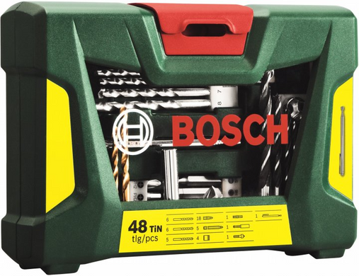 Набір свердел і біт Bosch V-Line 48 штук (2607017314)