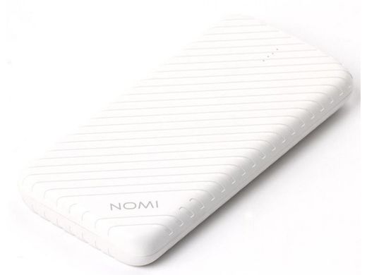 Універсальна мобільна батарея Nomi F100 10000 mAh White