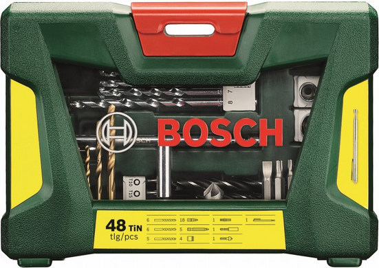 Набір свердел і біт Bosch V-Line 48 штук (2607017314)