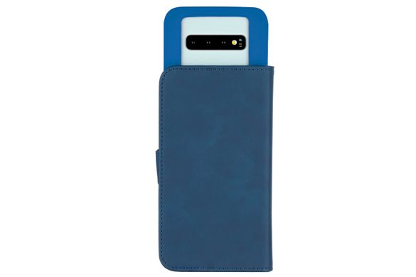 Чохол 2Е для смартфонів 4.5-5`` (< 140*70*10 мм) SILK TOUCH Denim Blue (2E-UNI-4.5-5-HDST-DBL)