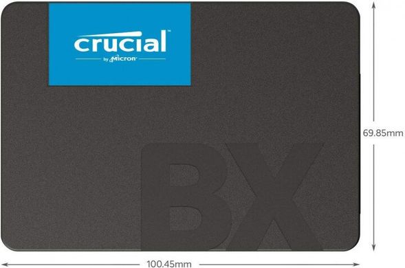 Накопичувач Crucial BX500 120GB 2.5" SATAIII 3D NAND TLC (CT120BX500SSD1)