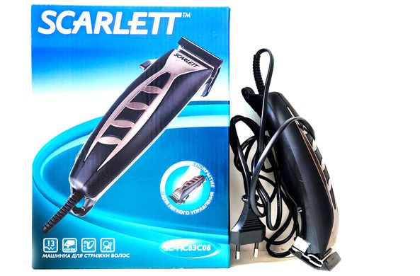 Машинка для стрижки волосся Scarlett SC-HC63C08