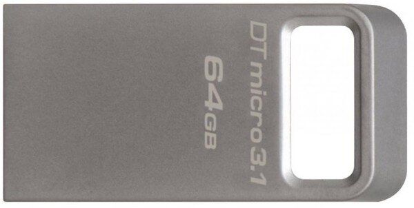 Флешка Kingston DT Micro 64 GB USB 3.1 (DTMC3/64GB)