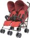 Детская коляска для двойни 4Baby Twins  Red (4TW03)