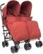 Детская коляска для двойни 4Baby Twins  Red (4TW03)