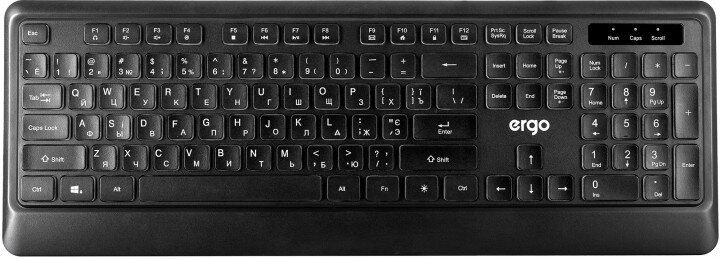 Клавіатура Ergo KB-635 USB Black