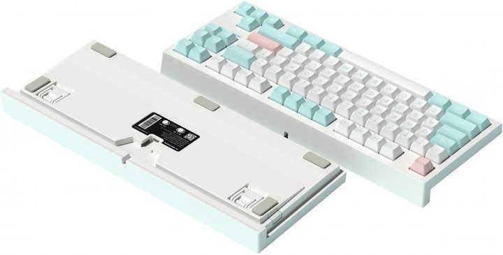 Клавіатура FL Esports FL750 SAM Marshmallow Kailh MX Cool Mint WL Three-Mode (FL750SAM-4599)
