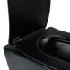 Унітаз підвісний Qtap Scorpio безободковий з сидінням Slim Soft-close QT1433053ERMB