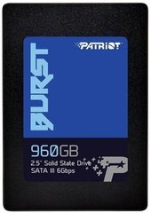 SSD-накопичувач 2.5" Patriot BURST 960GB SATA TLCPBU960GS25SSDR