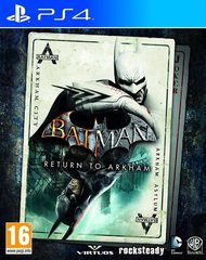 Гра PS4 Batman: Return to Arkham BD диск
