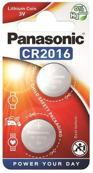 Батарейки Panasonic CR 2016 BLI 2 Lithium (CR-2016EL/2B)